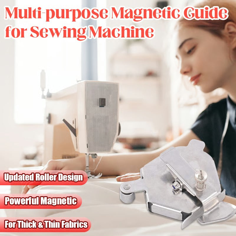 Guía magnética multiusos para máquina de coser