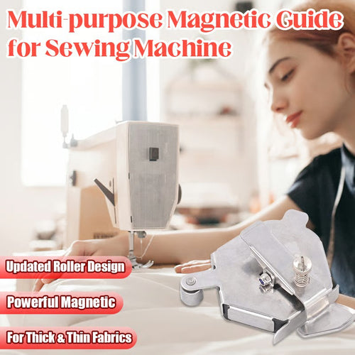 Guía magnética multiusos para máquina de coser